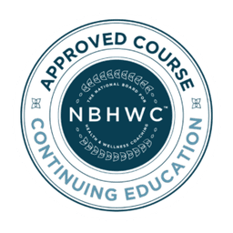 NBHWC Approved CE Provider seal